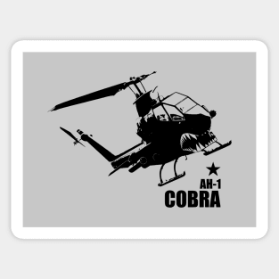 AH-1 Cobra Helicopter Gunship (Front & Back logo) Sticker